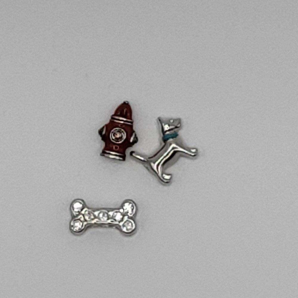 Origami Owl Dog Charm Set